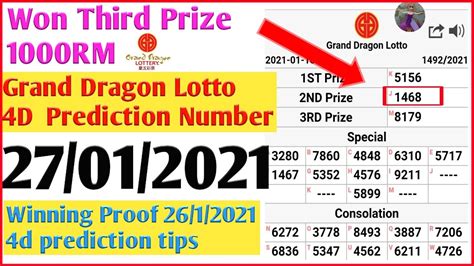 dragon lotto result live
